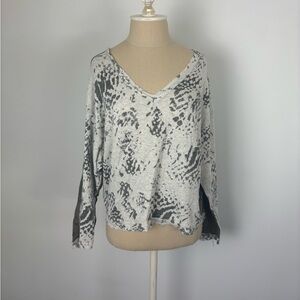 Vintage Havana Lightweight Sweater Two Toned Small